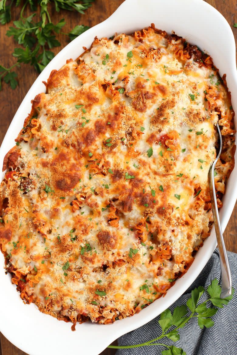 Spicy Lasagna Hotdish