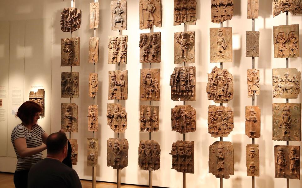 Benin Bronzes on display at the British Museum - Alamy