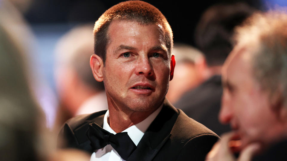 Ben Cousins, pictured here during the 2021 AFL Brownlow Medal.