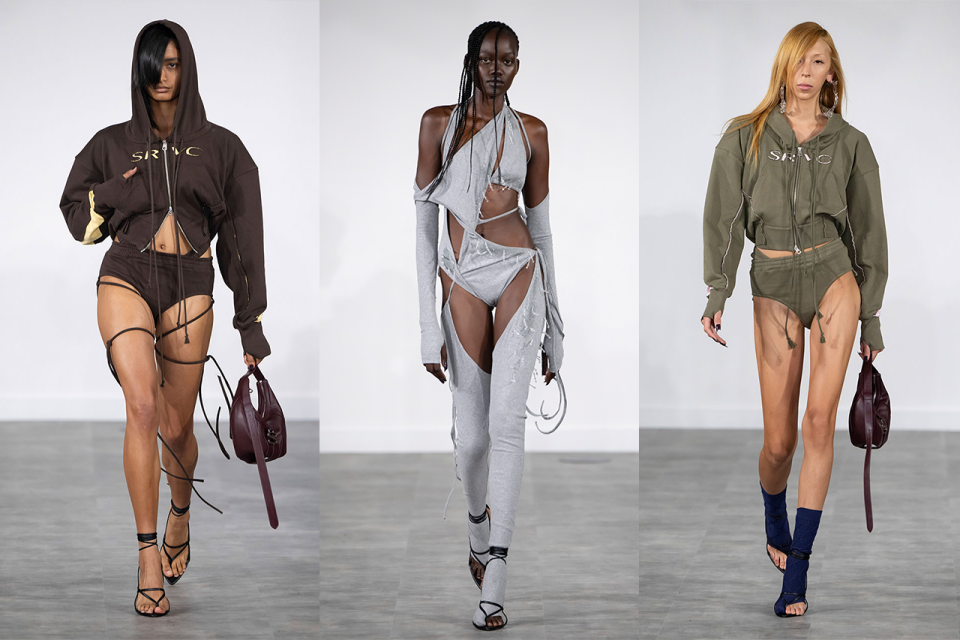 Underwear as Outerwear Fashion Trend Spring/Summer 2024 Julia Fox Miu Miu GCDS Ottolinger