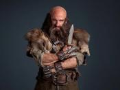 <b>Dwalin</b><br><br> This tough-looking tattooed dwarf is Dwalin, played by Graham McTavish. Despite his rough demeanour, he’s pretty good on the viol (a 15th century stringed instrument).