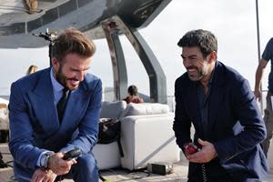 A short film for the brand 'Riva's' 180th anniversary in a classy action movie with Pierfrancesco Favino, David Beckham and Charles Leclerc