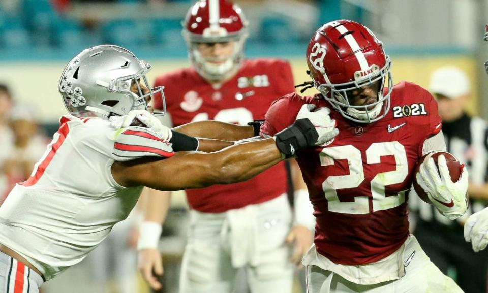 Najee Harris may well turn out to have been a reach as a first-round pick