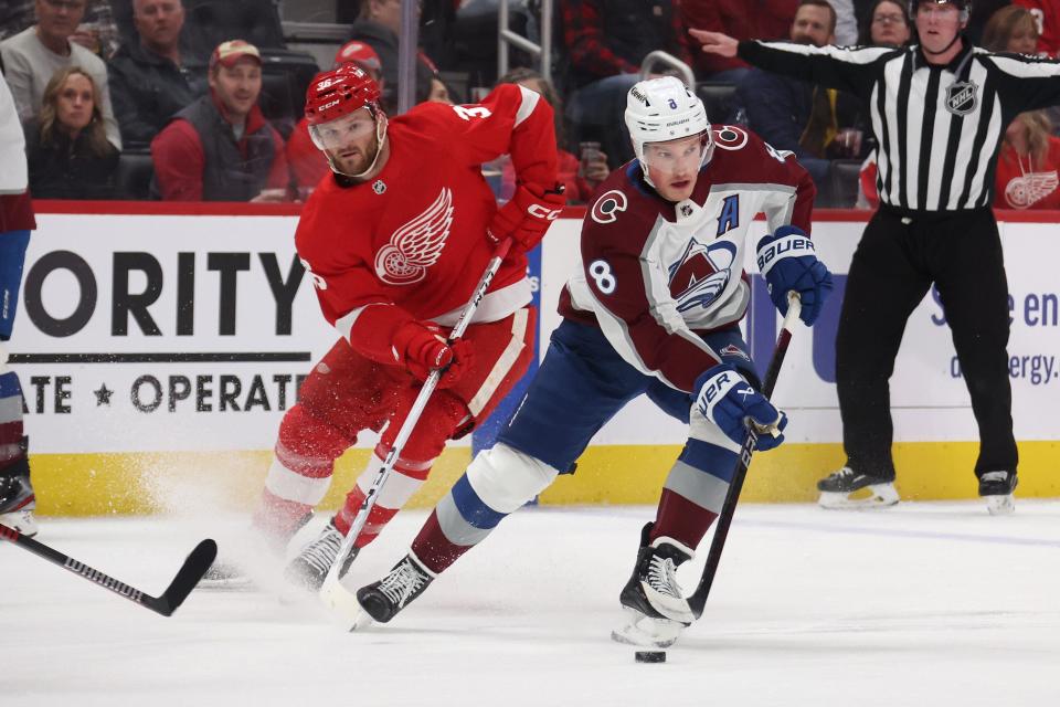 Avalanche defenseman Cale Makar is the highest scoring defenseman in the NHL. Entering Tuesday, he had 17 goals to go along with 53 assists.