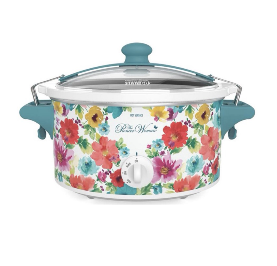 The Pioneer Woman 6-Quart Portable Slow Cooker