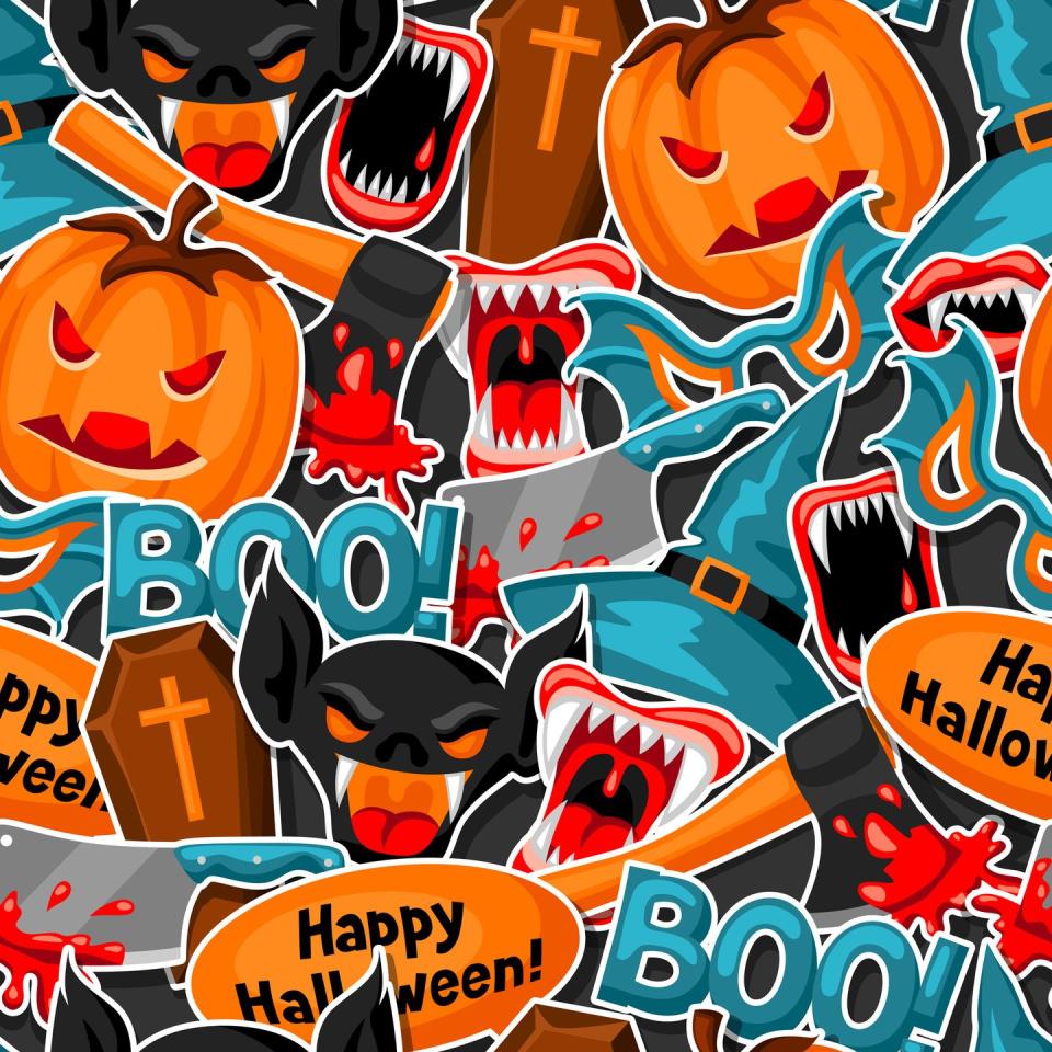 Halloween Sticker Stalker