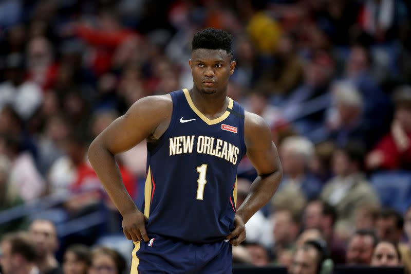 ▲鵜鶘狀元Zion Williamson。（圖／美聯社／達志影像）