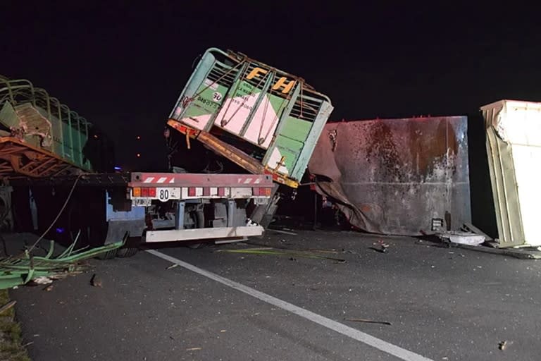 Choque frontal en la ruta 51 a la altura de Olavarría