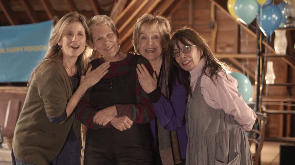 Helen Slater, Patricia Richardson, Jill Eikenberry and Talia Shire in 'Chantilly Bridge'