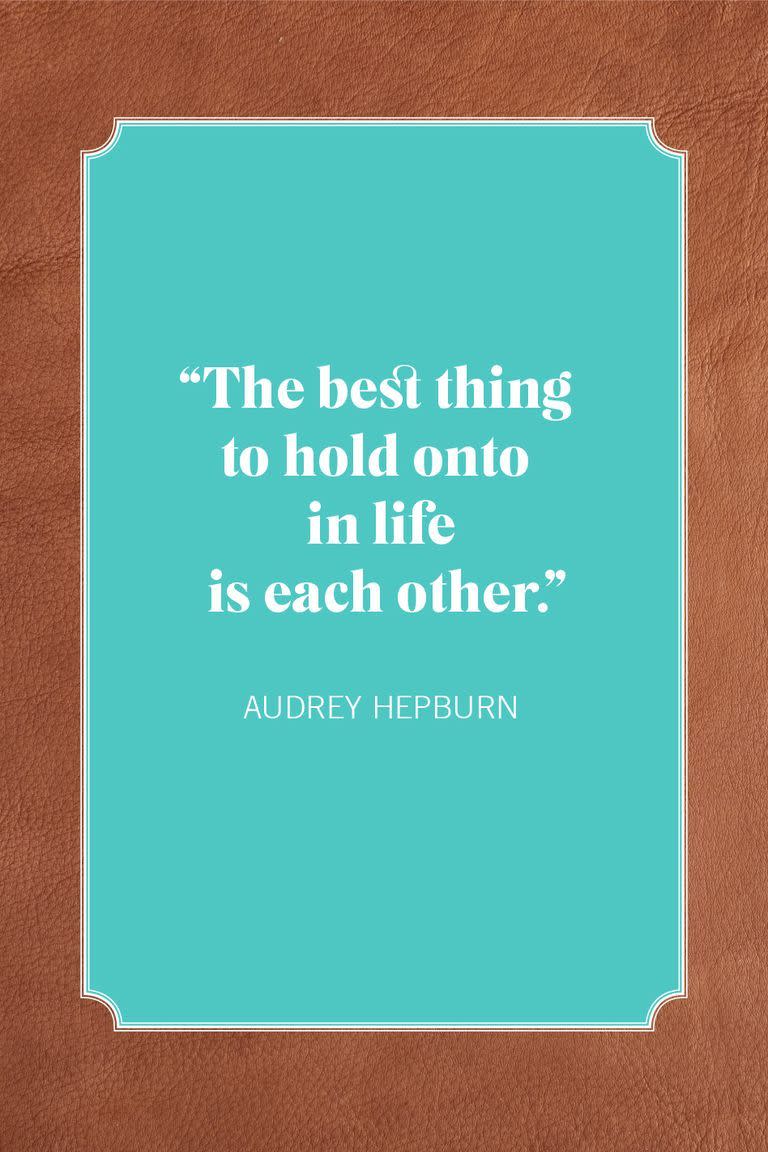 valentines day quotes for friends audrey hepburn