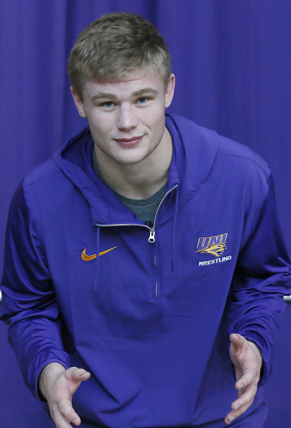 If Northern Iowa wrestler Lance Runyon can get healthy, "He could do a whole hell of a lot of damage,” UNI coach Doug Schwab said.