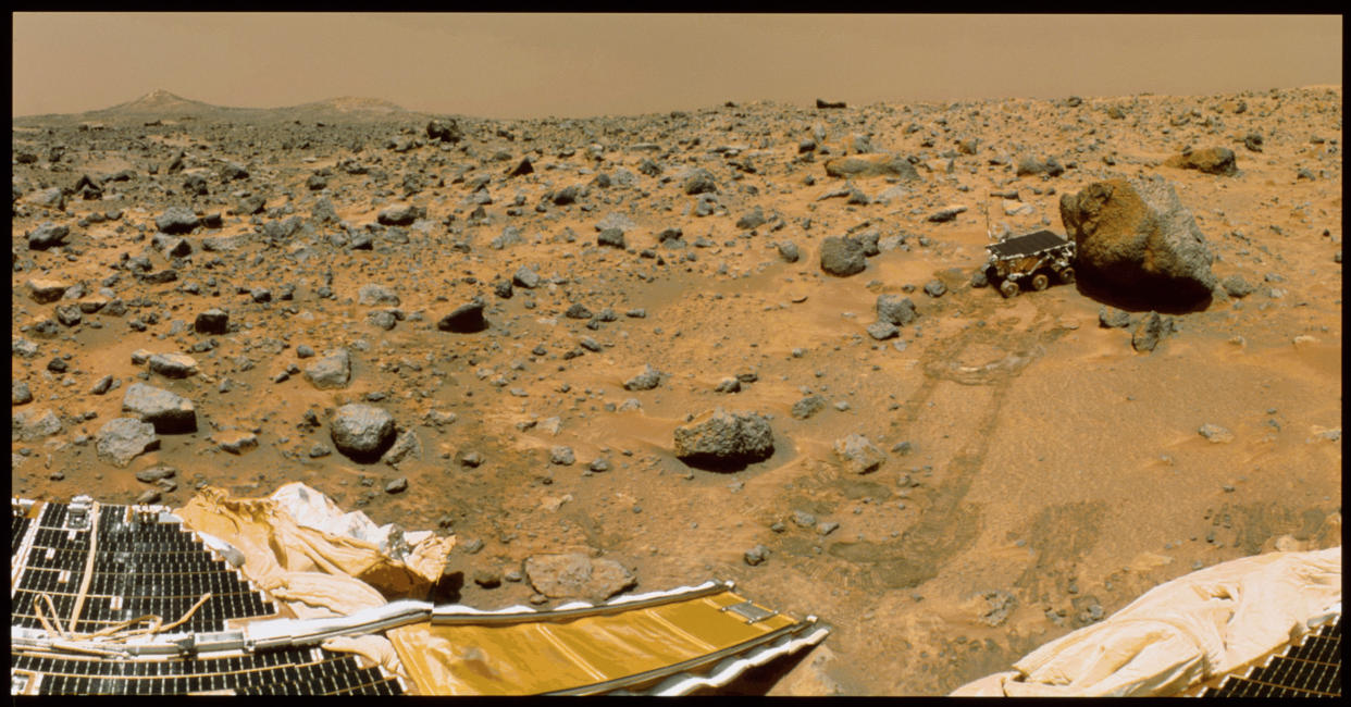 Mars Pathfinder arrived in 1997 (NASA)