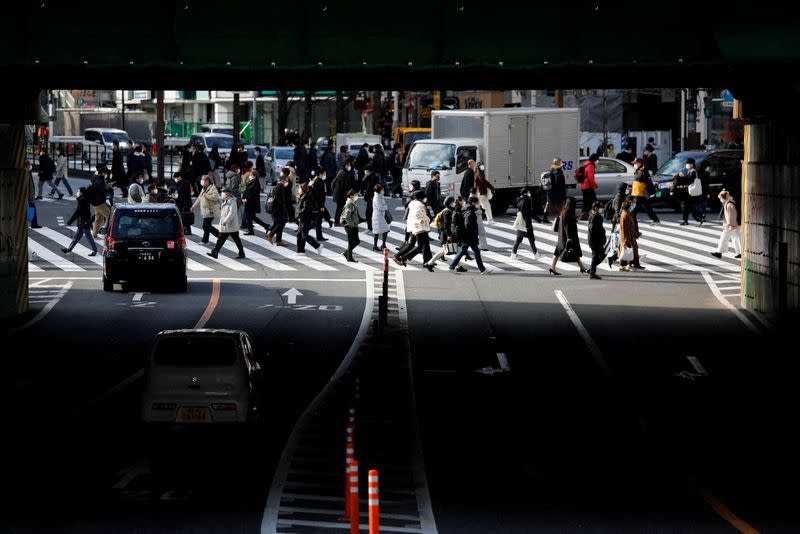 FILE PHOTO: COVID-19 pandemic, in Tokyo