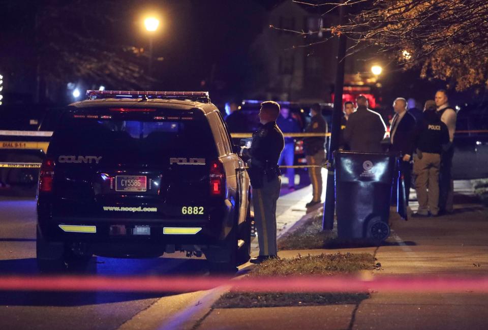 New Castle County Police investigate on Camerton Lane in Townsend early Friday evening, Dec. 3, 2021.