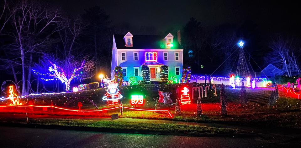 This year, the Crazy Tech Christmas Animated Light Show in Lakeville has nearly 80,000 lights and will likely entertain 10,000-20,000 visitors. Last year, an estimated 20,000 people viewed the light show in what was a very busy year.