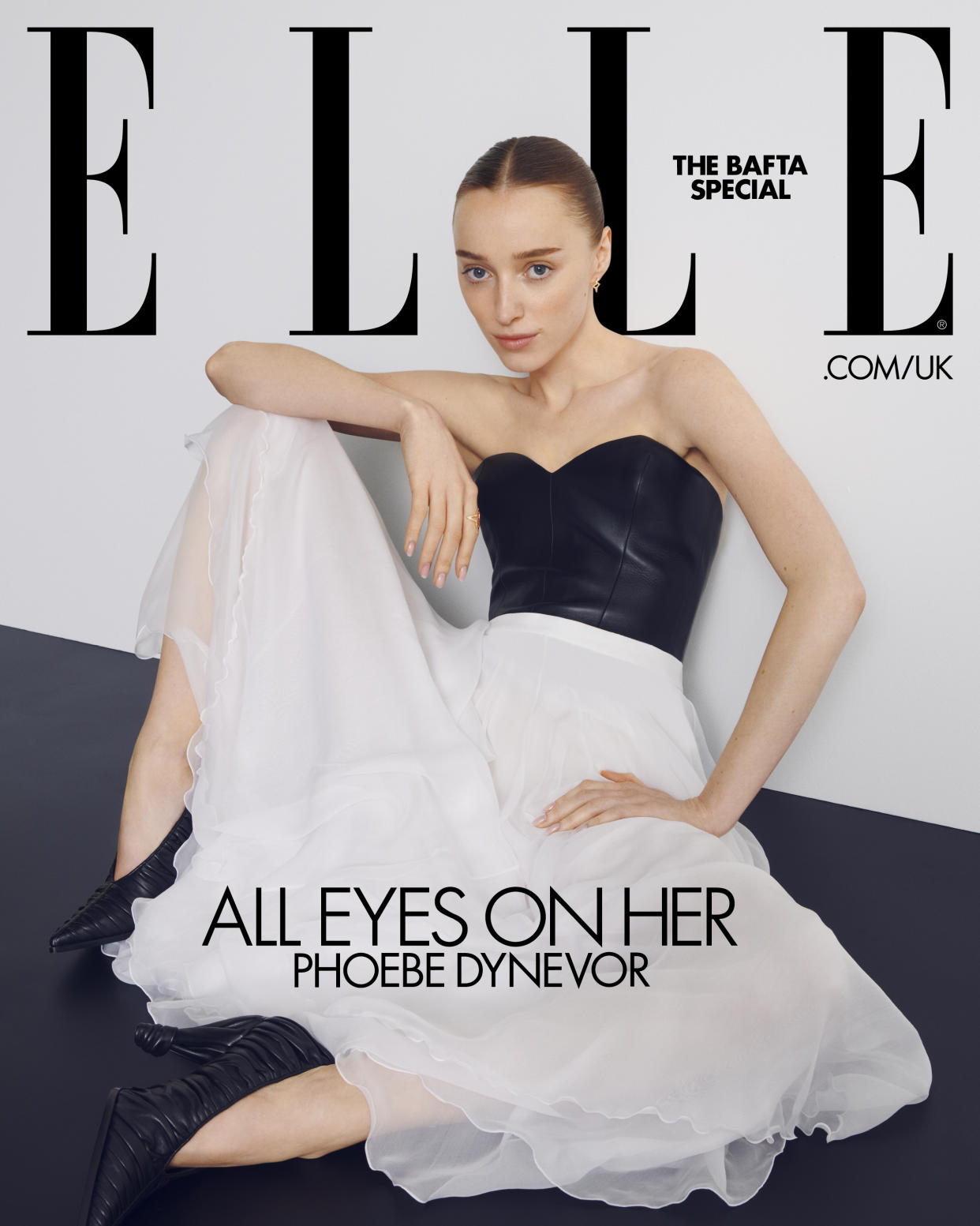 Phoebe Dynevor features on two Elle UK digital covers (Rosaline Shahnavaz/Elle UK/PA)