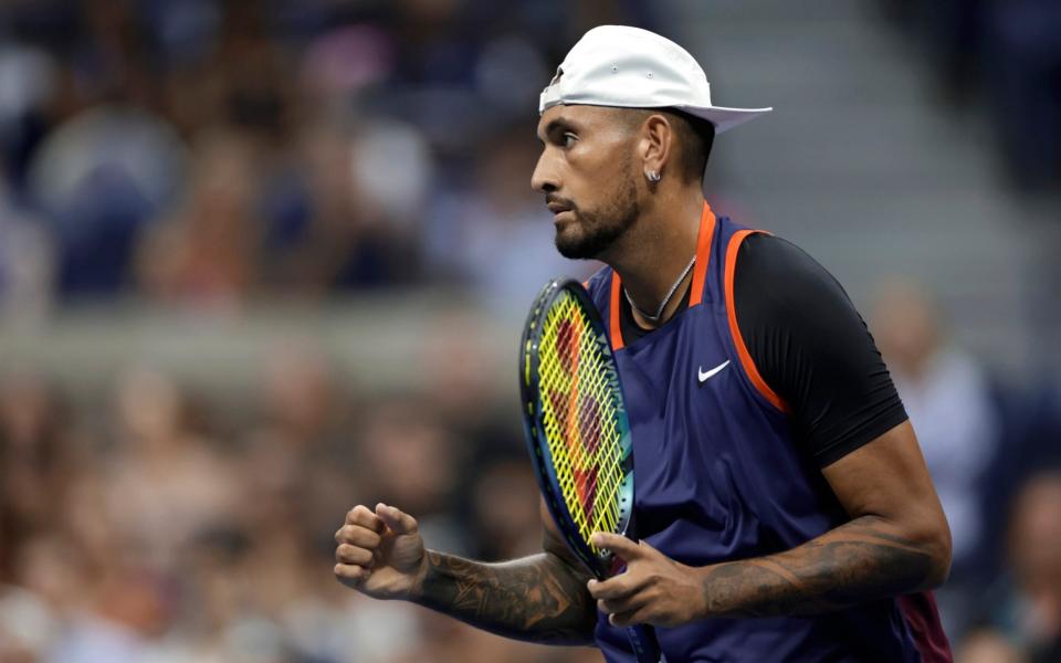 nick kyrgios vs daniil medvedev live score us open 2022 latest  - AP