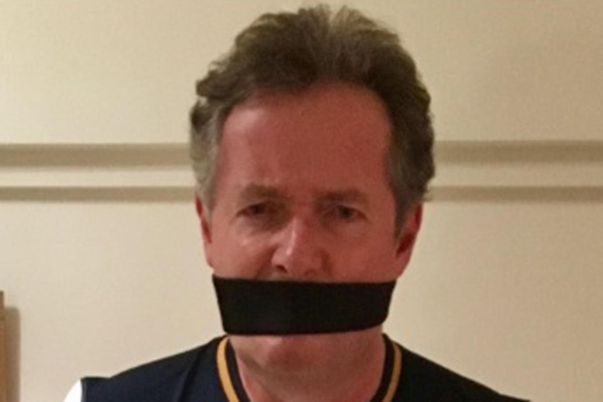 Gagged: Piers Morgan has quit Twitter for 24 hours: Alan Sugar/Twitter