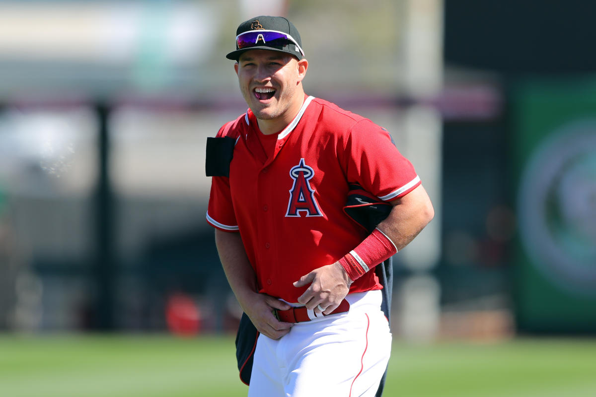 Mike Trout Autographed Rookie Cards Soaring