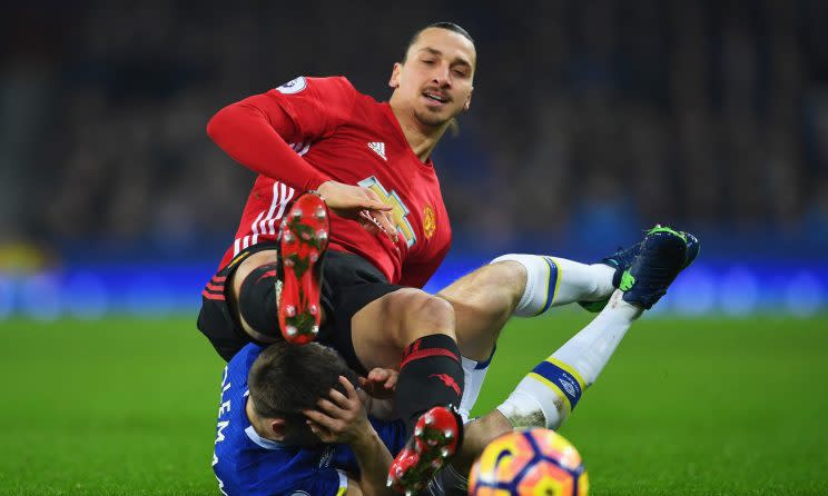 Zlatan Ibrahimovic spielt seit Sommer für Manchester United (Foto: Getty Images)