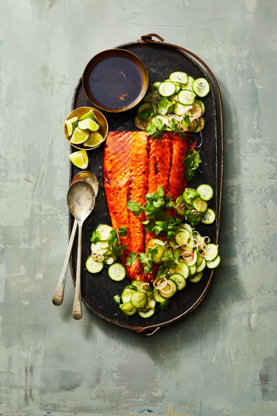 16) Honey Glazed Salmon