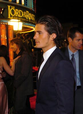 Orlando Bloom at the LA premiere of New Line's The Lord of the Rings: The Return of The King