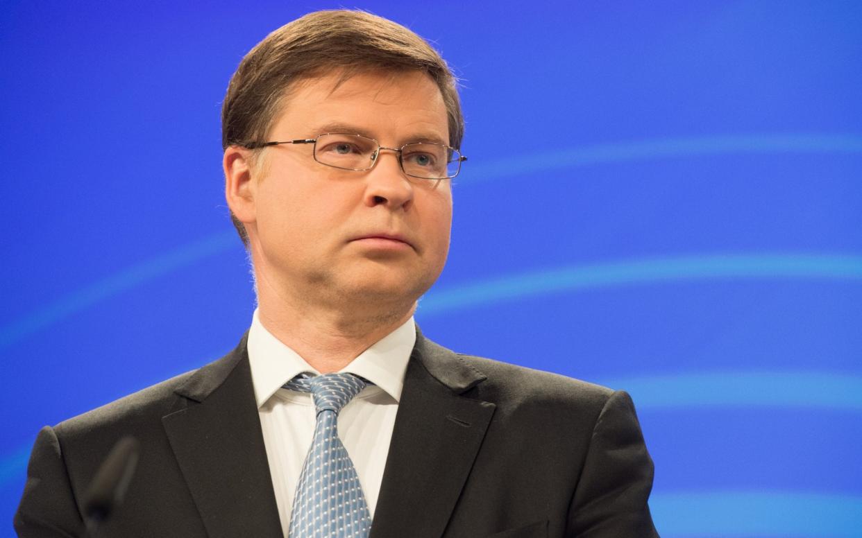 Mr Dombrovskis’ comments suggest that the European Commission, which has long pushed for the deal, has accepted that political reality, despite Berlin pressing hard for the agreement - Mauro Bottaro