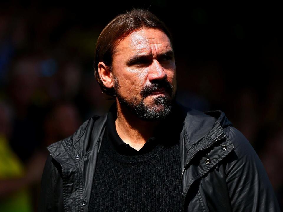Daniel Farke, Manager of Norwich City: Getty Images