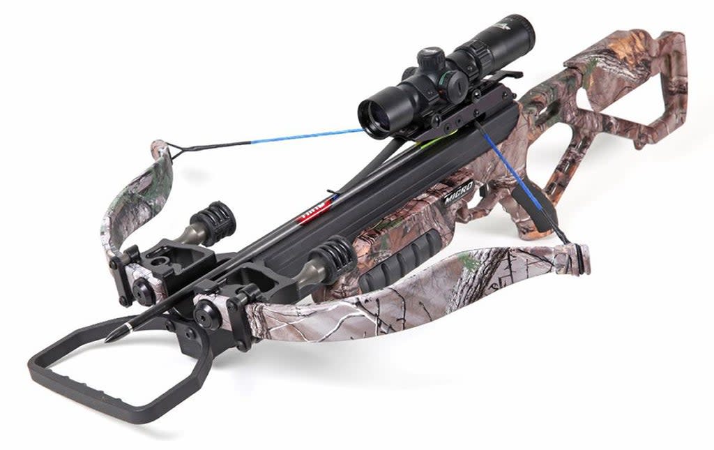 The Home Secretary has ordered a review of the current rules surrounding crossbow ownership, the Government has said (North Wales Police/PA) (PA Media)