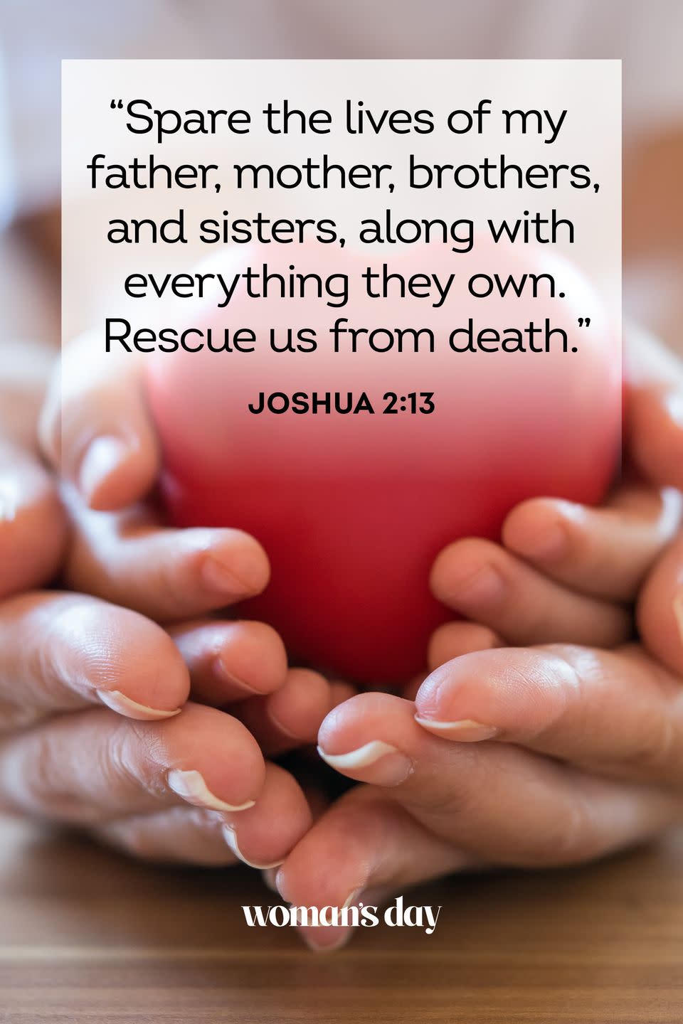 3) Joshua 2:13