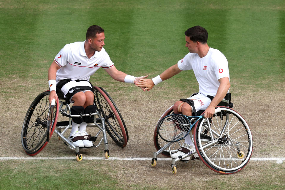 The British duo are five-time champions at the All England Club