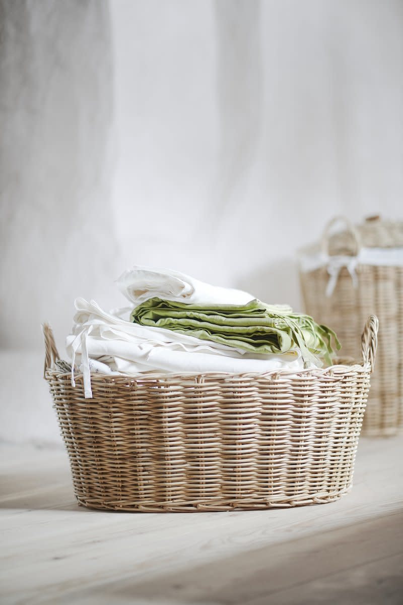 BORSTAD Basket with Handles