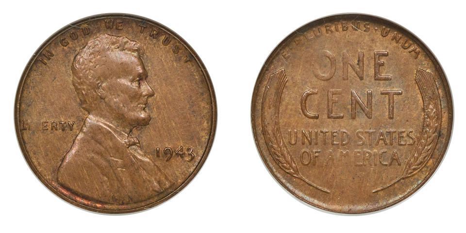 1943 Bronze Lincoln Penny