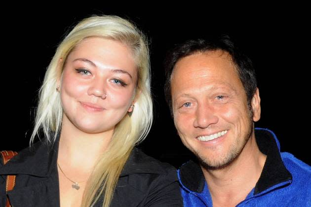 Elle King and Rob Schneider in 2009 - Credit: Michael Schwartz/WireImage