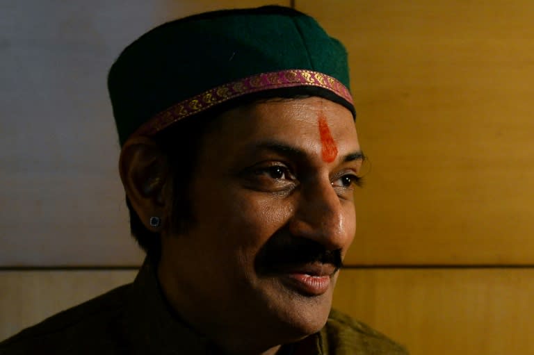 Prince Manvendra Singh Gohil, India's first gay royal and AIDS activist, speaks with an AFP during an interview in New Delhi