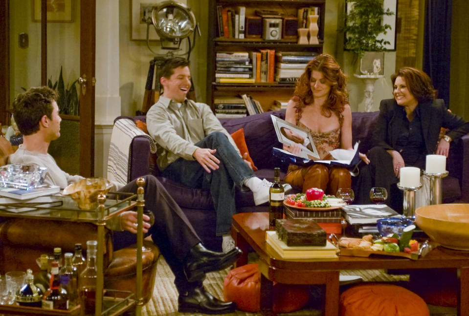 A still from Will and Grace