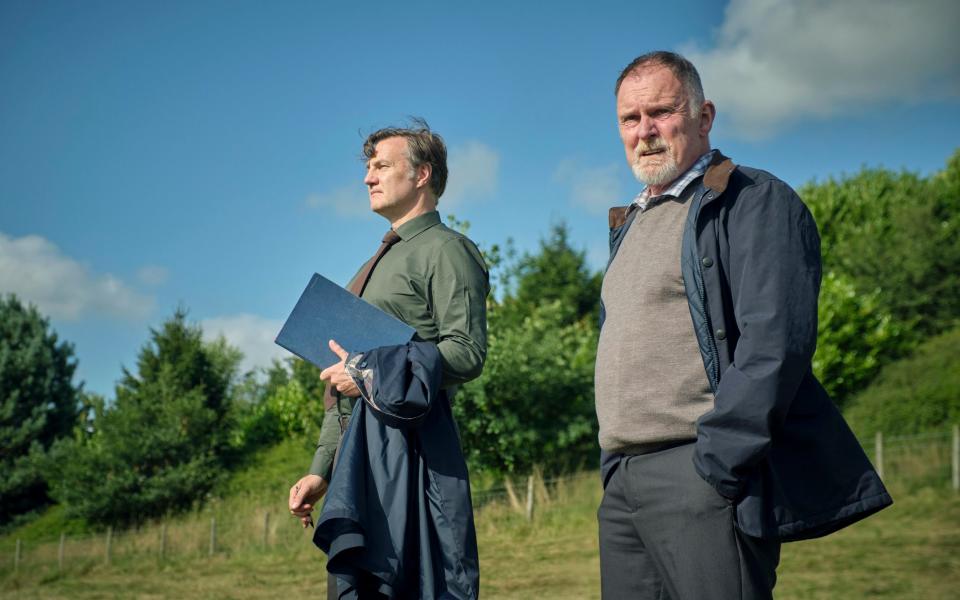 David Morrissey and Robert Glenister - BBC