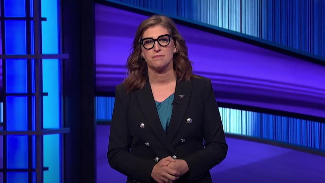  Mayim Bialik hosts Celebrity Jeopardy!. 