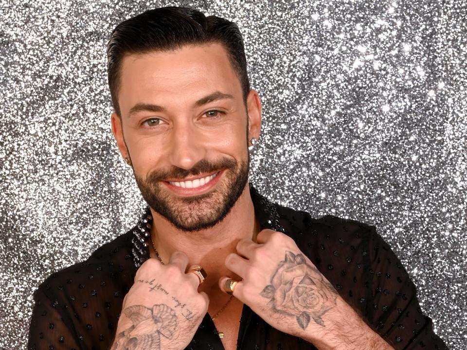 Giovanni Pernice backstage 