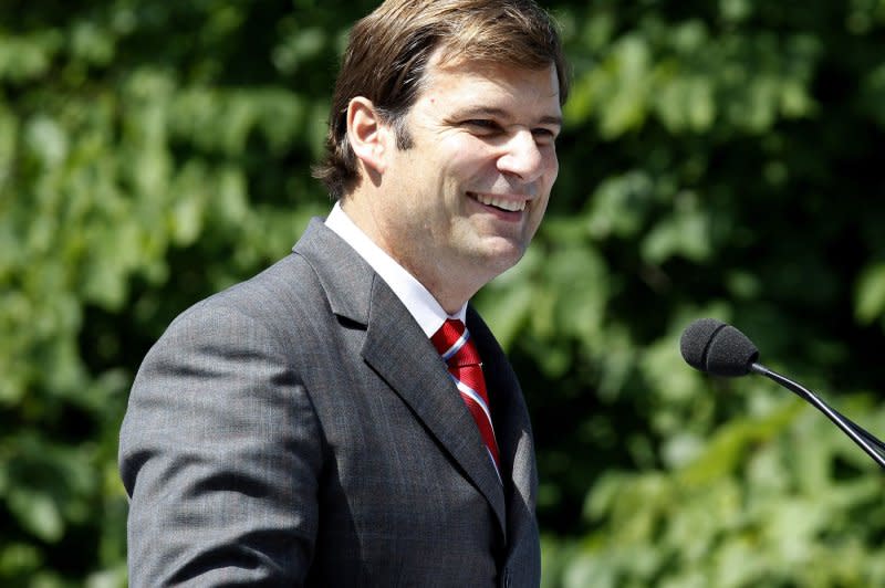 Ford's CEO Jim Farley, then-group vice president of Global Marketing and Canada, Mexico and South America Operations, speaks at an event in Millennium Park in Chicago, Ill, July 2010. In February, Farley had indicated that BlueCruise is still a very profitable venture for the company, calling it “some awesome tech.” File photo by Brian Kersey/UPI