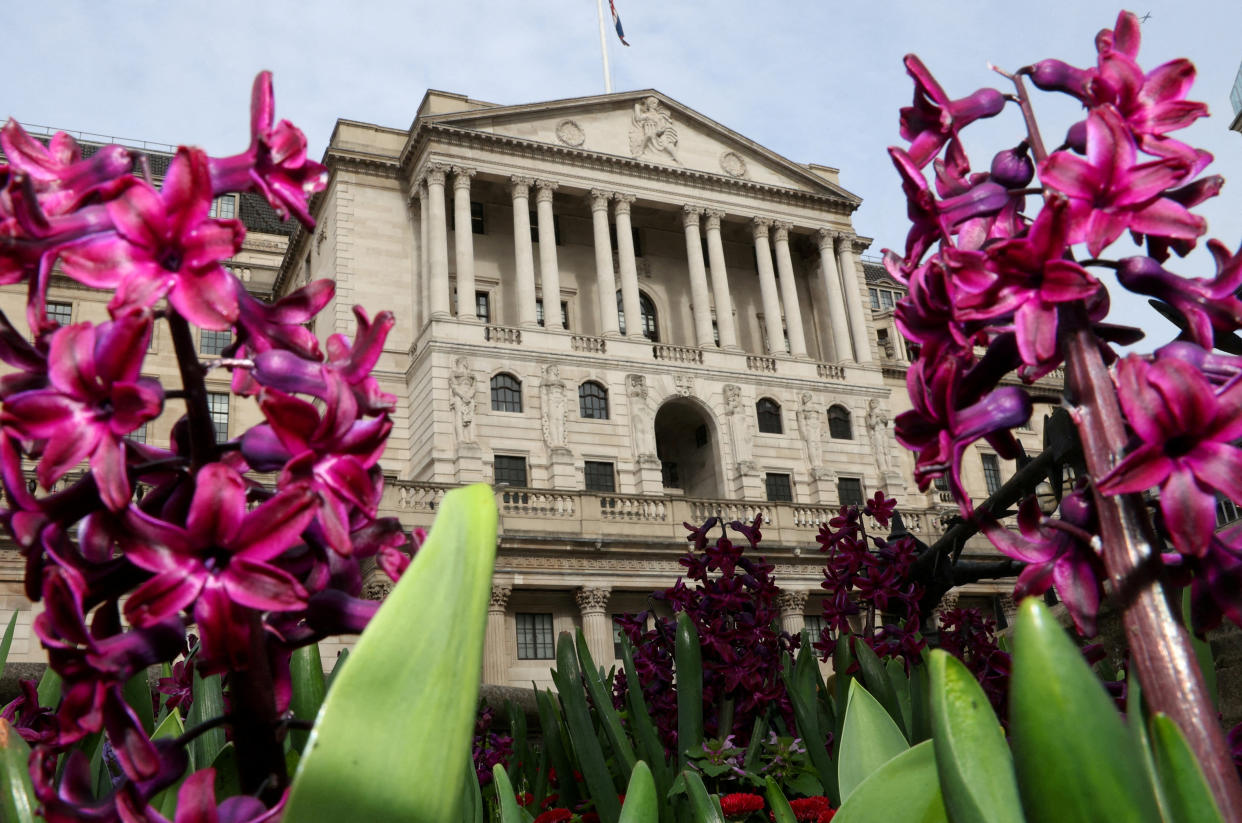 Bank of England building in London. 