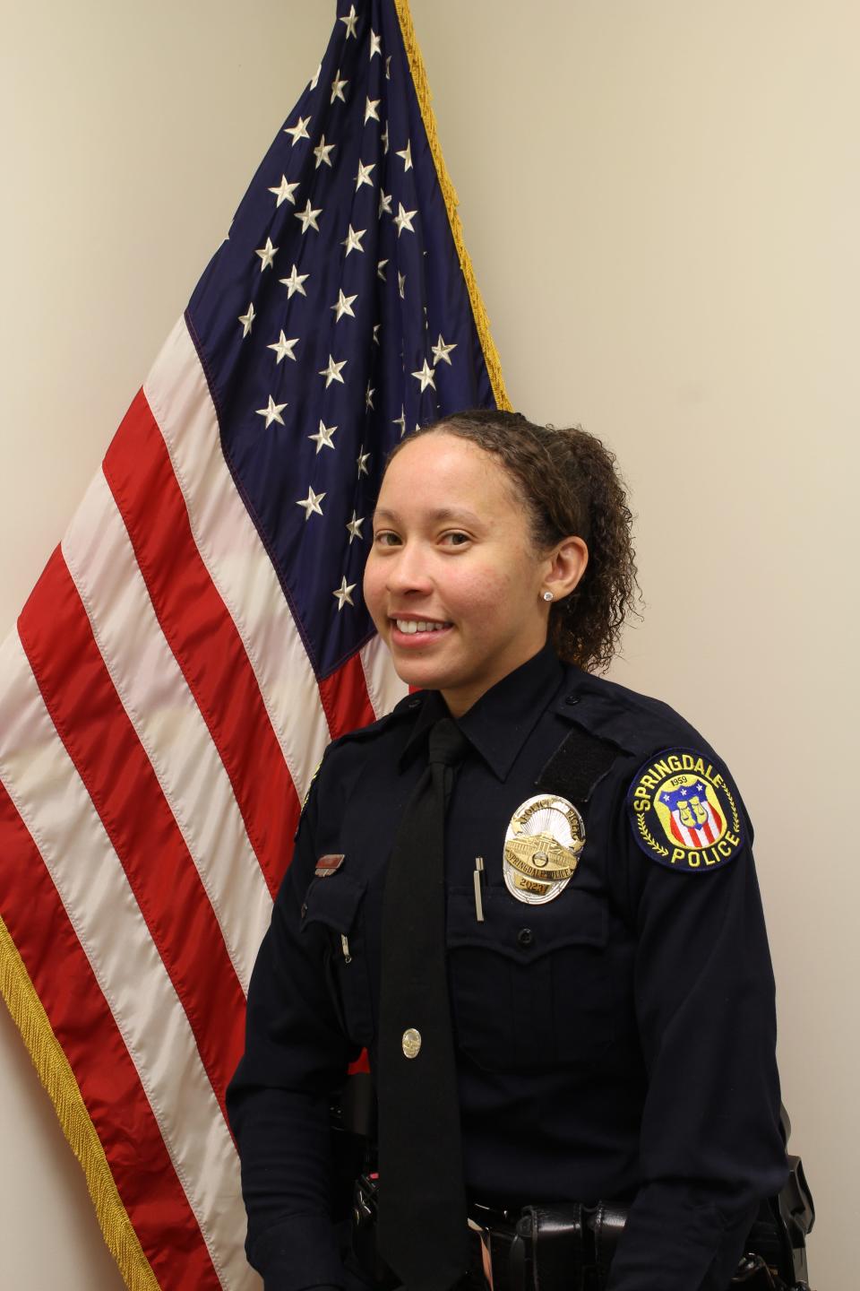 Springdale police officer Kaia Grant, 33, was killed in the line of duty March 21, 2020 as she set up a barricade on Interstate 275. Terry Blankenship was fleeing police and he purposely ran into her, killing her at the scene. He was convicted of murder and is serving life in prison.