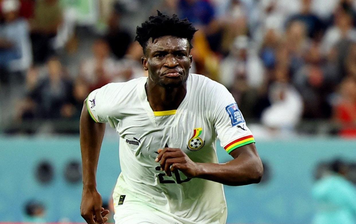 Ghana's Mohammed Kudus/Ghana World Cup 2022 results, squad list, fixtures and latest odds - REUTERS