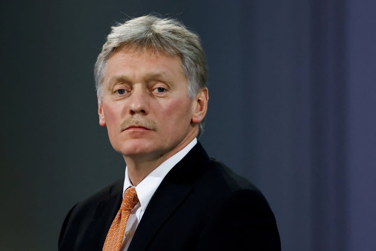 Kremlin spokesperson Dmitry Peskov said ealier this month that convicts that fought in Ukraine had ‘redeemed themselves by shedding blood’ (REUTERS)