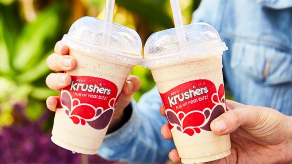KFC Krushers, first introduced in 2009. Picture: kfc.com.au