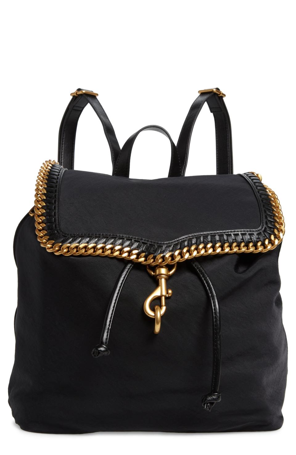 12) Woven Chain Backpack