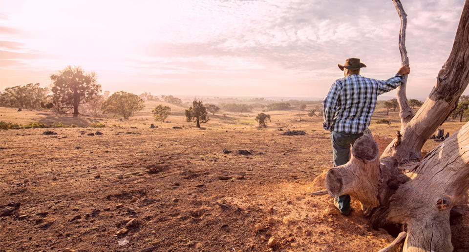 Farmers will now benefit from Jack’s fundraising in the shape of hay bales, counseling and care packages.. Source: Getty