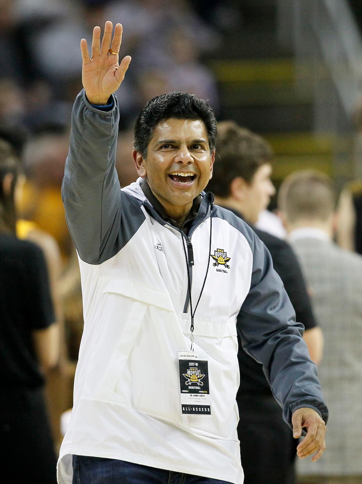 Northern Kentucky University president Ashish Vaidya came to the university in 2017. His contract renewed last December, but is being cut short.