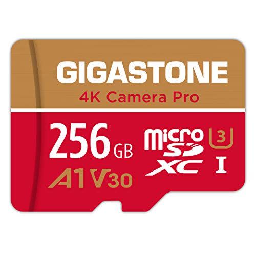 7) Gigastone 256GB Micro SD Card