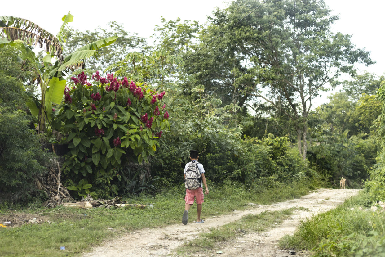 Infancias migrantes en Cancún: sin albergues, sistema de cuidados y expuestas a abusos y violencia. Foto: Pamela Berlanga